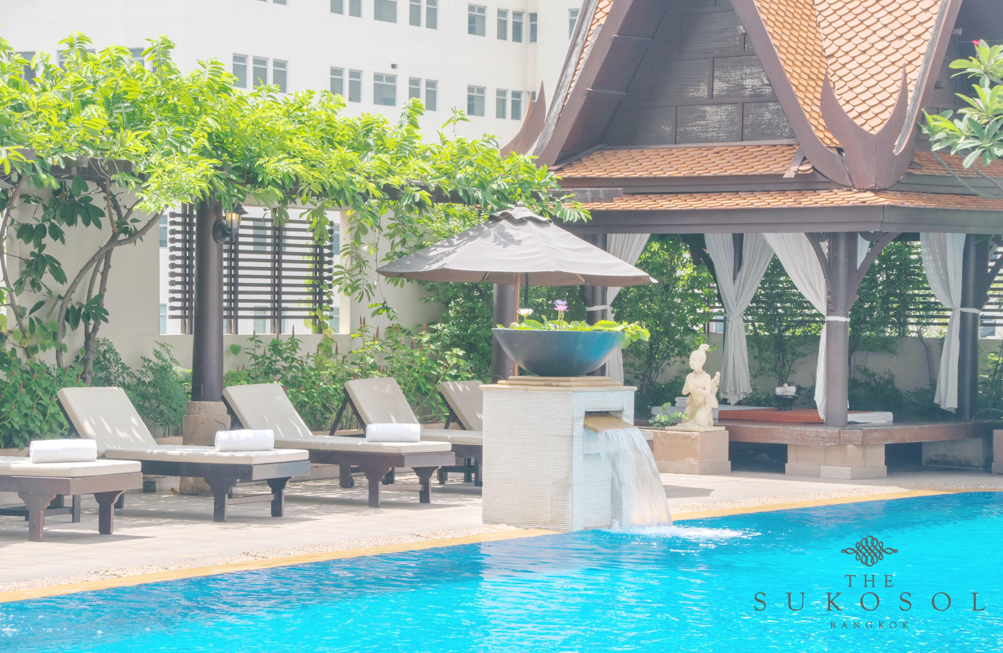 The Sukosol Hotel Bangkok Eksteriør billede The Sukosol Pool