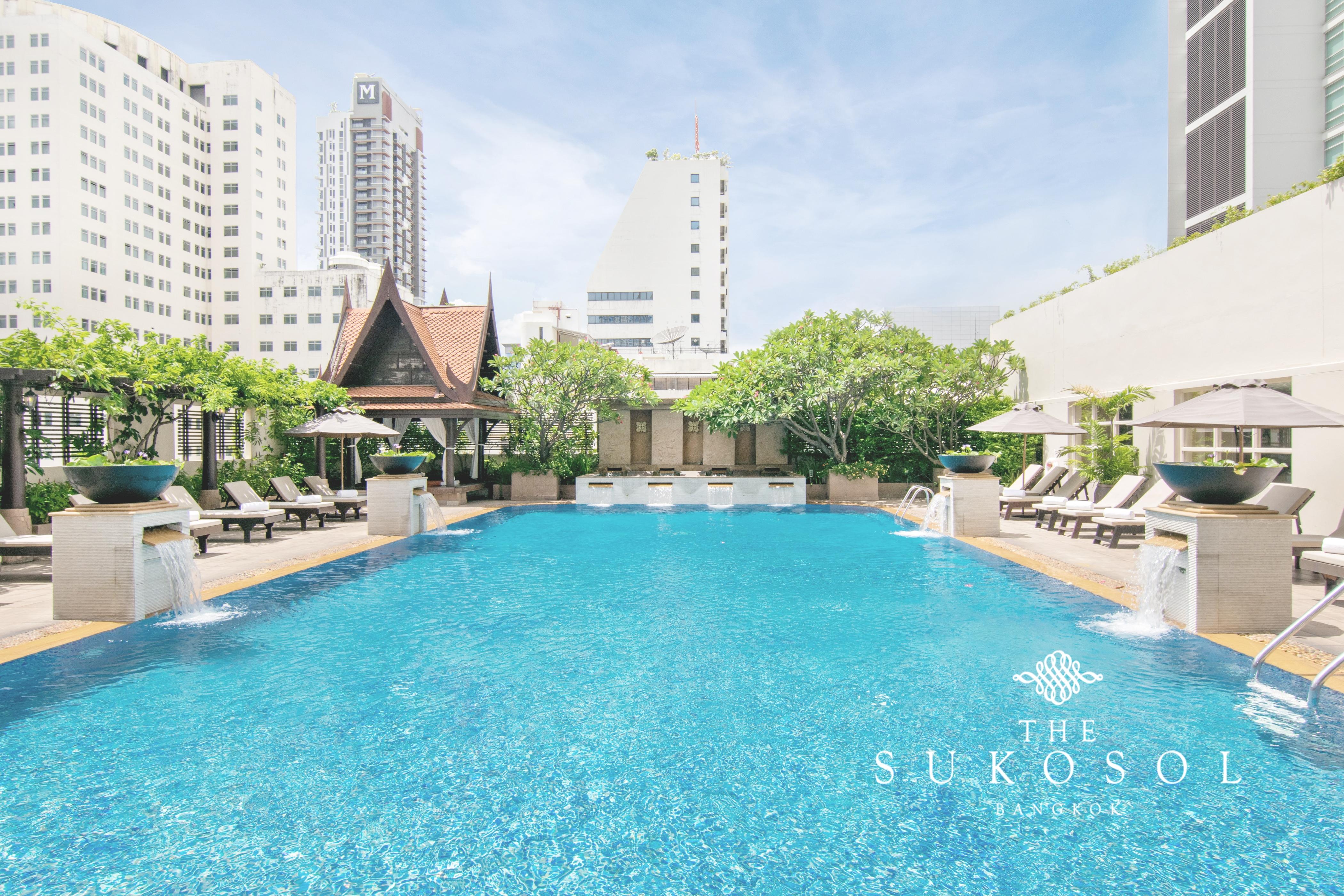 The Sukosol Hotel Bangkok Eksteriør billede The Sukosol Pool